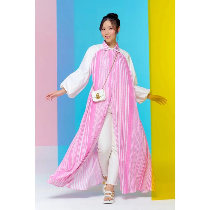 Iwanshp Store Chupa Chups Pleated Dress - Benang Jarum