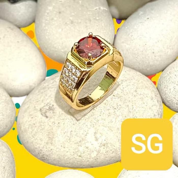 ￼cincin pria cincin batu cincin terbatu titanium batu