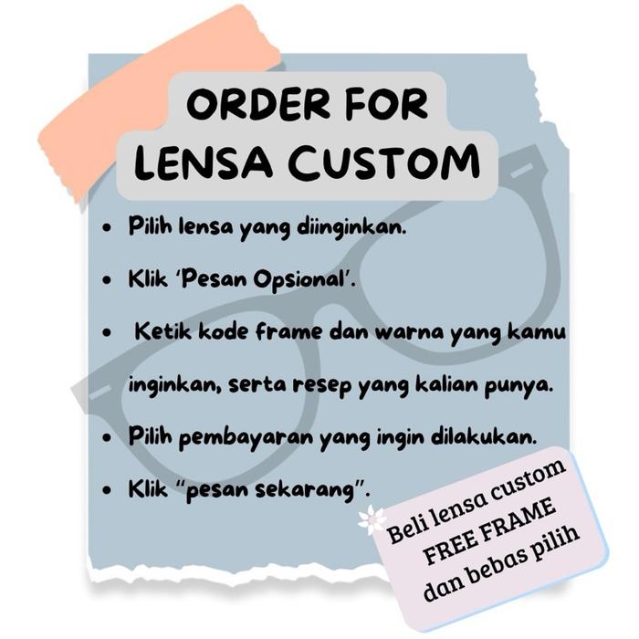 Kacamata Progresif / Kacamata 1.67 / Lensa Progresif / Lensa Pertipis Eyewear