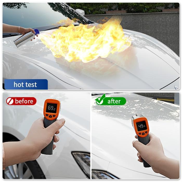 Hgkj S6 Ultimate Ceramic Coating Spray Hydrophobic High Gloss Paint Protection 9H Nano Top Long Last
