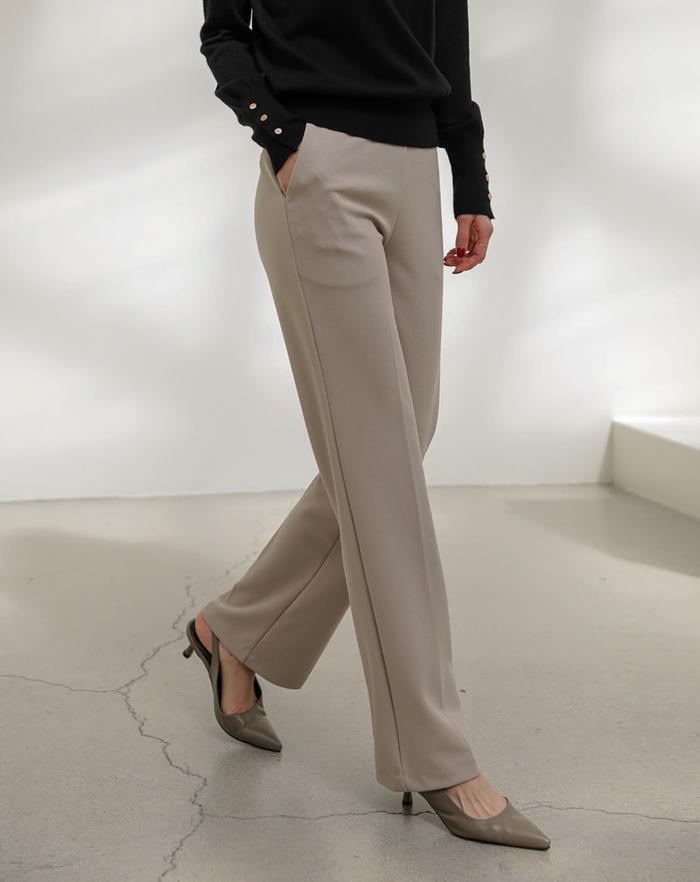 [By Monologue Korea] Mood Band Slacks_3613