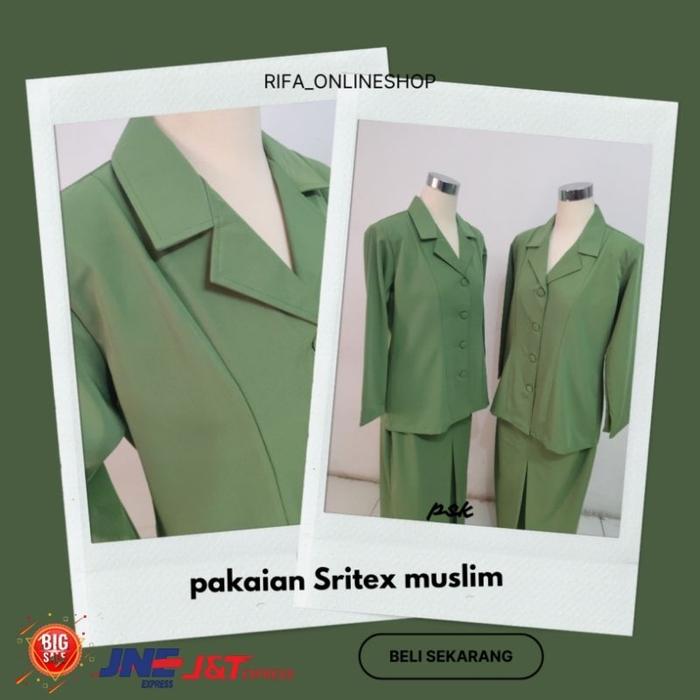Baju Psh/Psl Psk Muslim Persit Sritex Jahitan Rapi,Mupus,