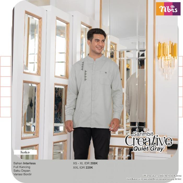 BAJU KOKO PRIA NIBRAS RABBANI KOKO LENGAN PANJANG PROMO 50% SARIMBIT COUPLE KELUARGA