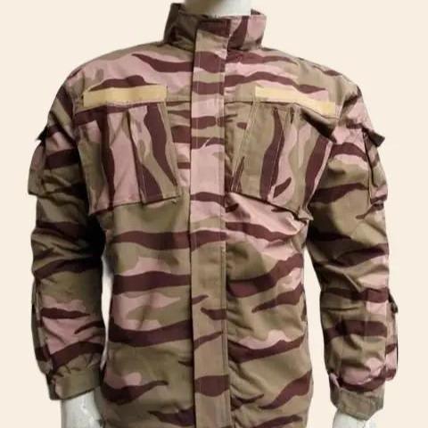 Jaket BDU tentara camo nato desert tiger stripe jacket army gak luntur