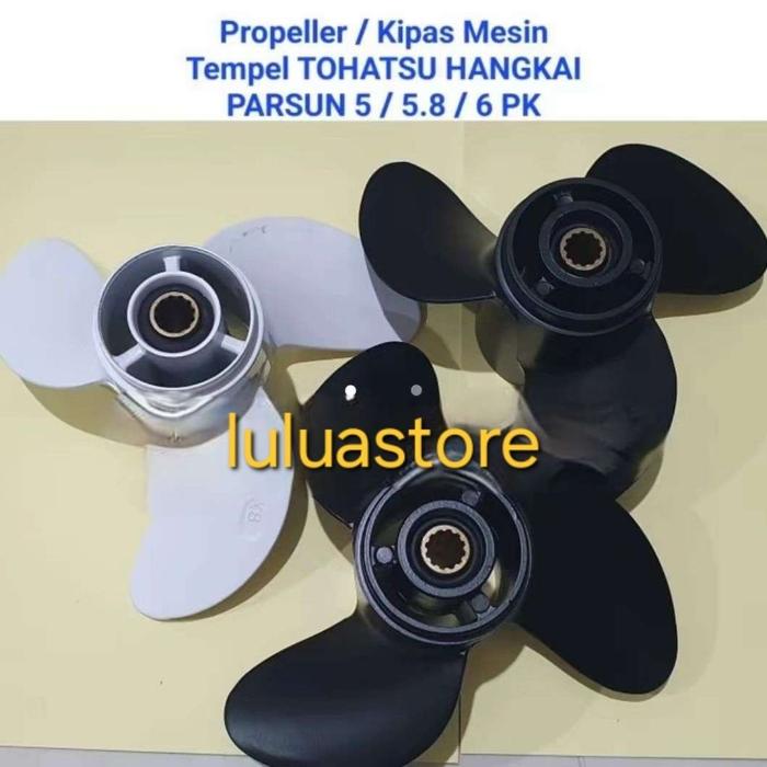Best Propeller/ Kipas mesin tempel tohatsu hangkai parsun 5/5.8/6 PK