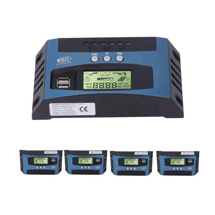 Solar Charge Controller MPPT Solar Charge Regulator for Home