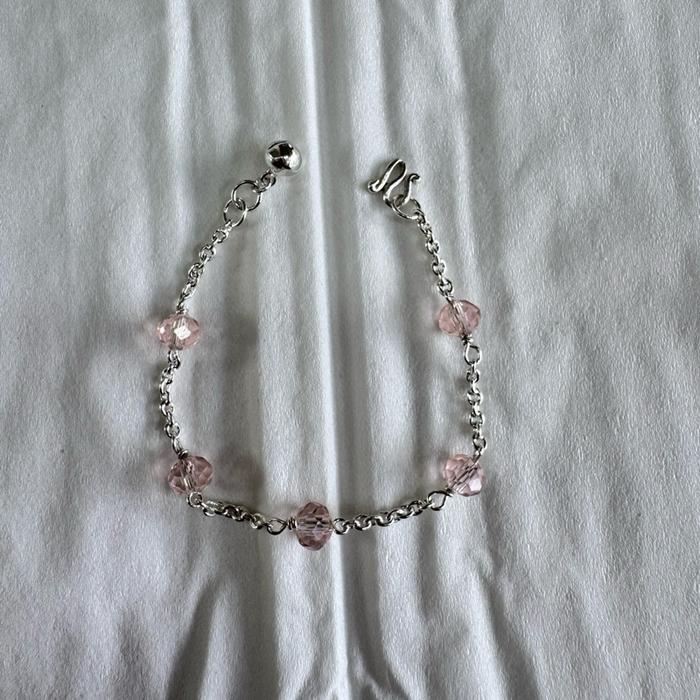 Gelang Tangan  Perak Murni Model rantai (Gelang Tangan Untuk Anak-anak)