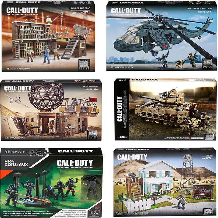 Original Mega Construx Bloks Call of Duty Figure sets Building Blocks