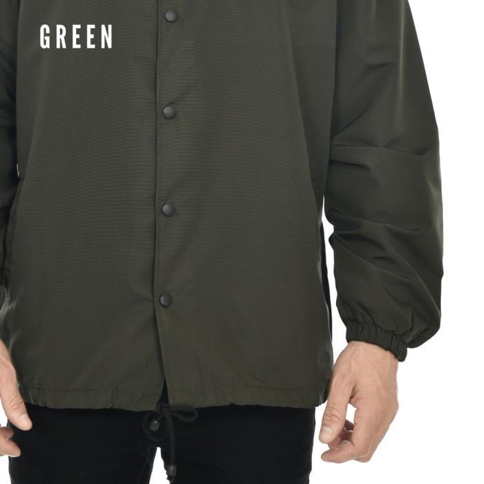 Promo - Jaket Pria - HIPSTER Jacket Coach Classic Bike - Green, XL