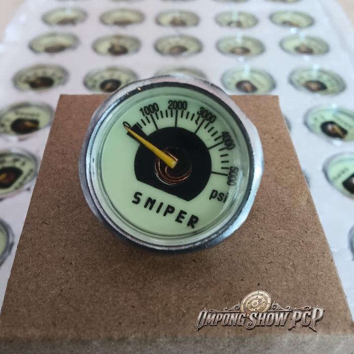 Manometer 5000 PSI, Manometer DM25 5000 PSI, Manometer Luminus, Manometer Pompa PCP, Manometer Tekan