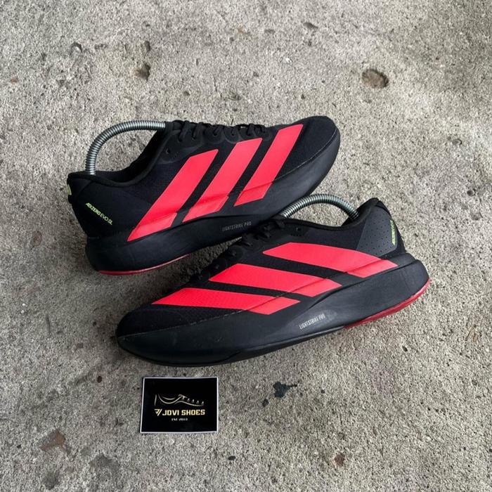 Ad1d4s Ev0 SL Black Red Shoes