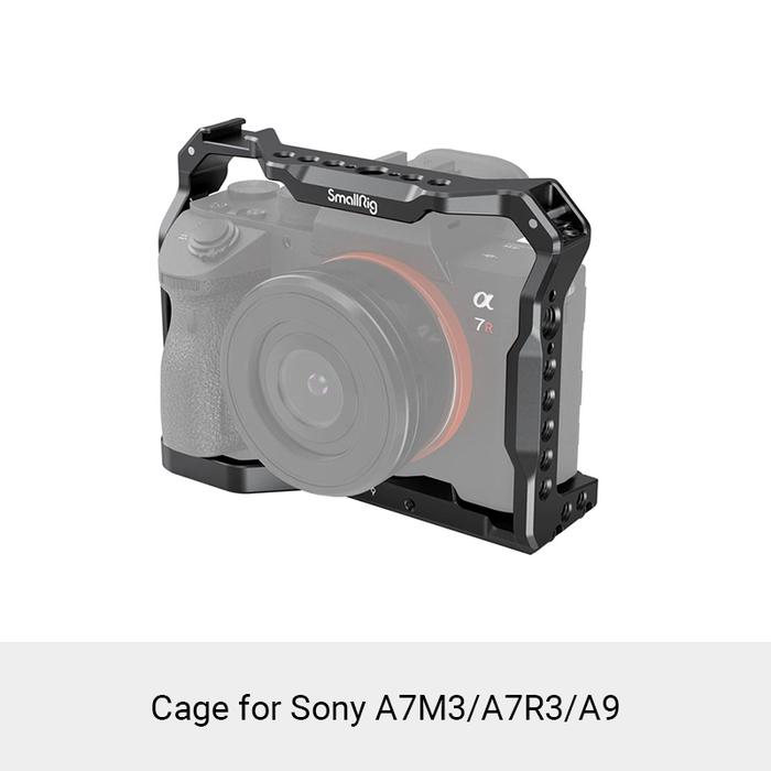 SmallRig Light Camera Cage for Sony A7 III A7R III A9 Aluminum Alloy
