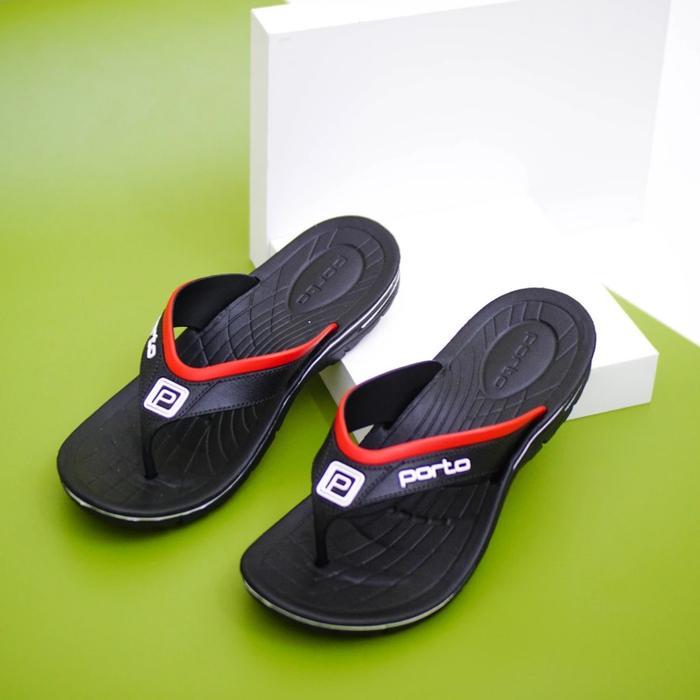 Porto 1016B Sandal Jepit Karet Anak Laki-Laki Ukuran 24-35 Fashion