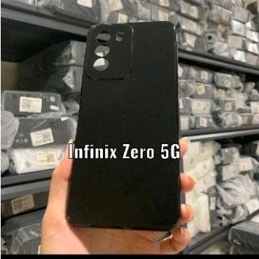 P/B- CASING CASE SOFTCASE COVER SILIKON PREMIUM BLACK DOFF INFINIX ZERO 5G / INFINIX NOTE 12 2023 WA