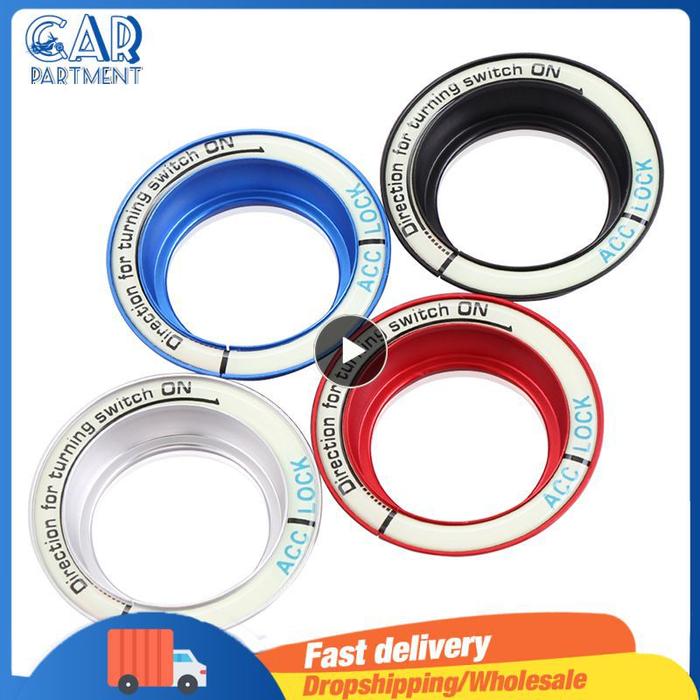 Durable Luminous Ralliart Ignition Key Ring Ford Luminous Ignition