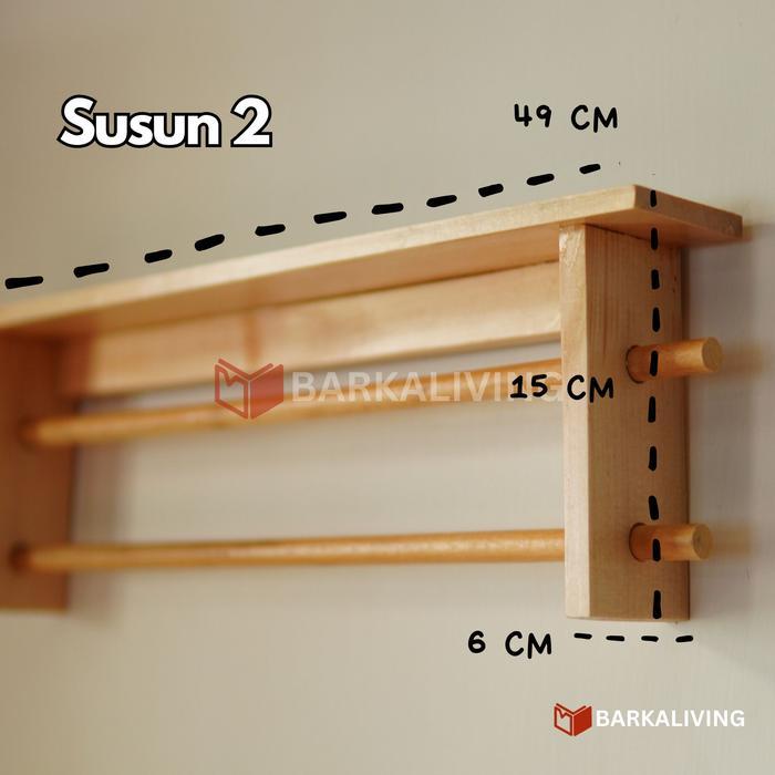 Rak Medali Piala Gantungan Display Medali Serbaguna