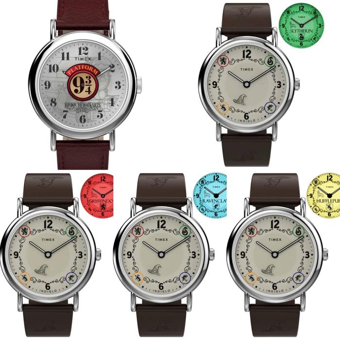 Jam Tangan Harry Potter x Timex TW2Y76200 TW2Y76300 TW2Y76400 TW2Y76500 TW2Y76600 Weekender Leather 