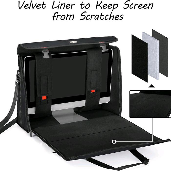 Tas komputer pc all in one custom softcase monitor tas monitor computer Travel