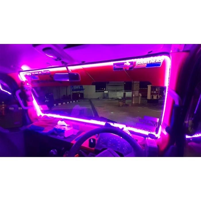 Lampu Strip LED Body Truk 24 Volt Lampu Grill Bus 5 Meter