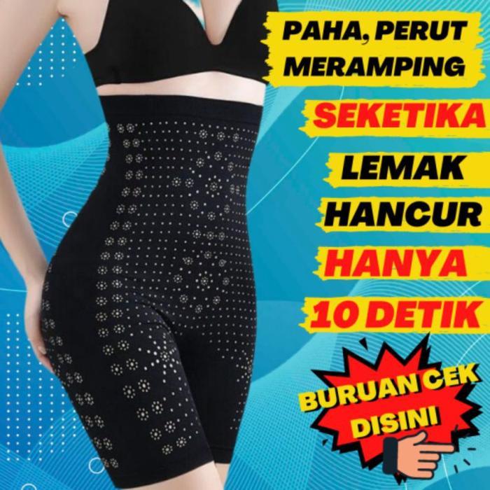 Korset Pelangsing Celana Fit Shaper Perut Infared Slimming #Gratisongkir