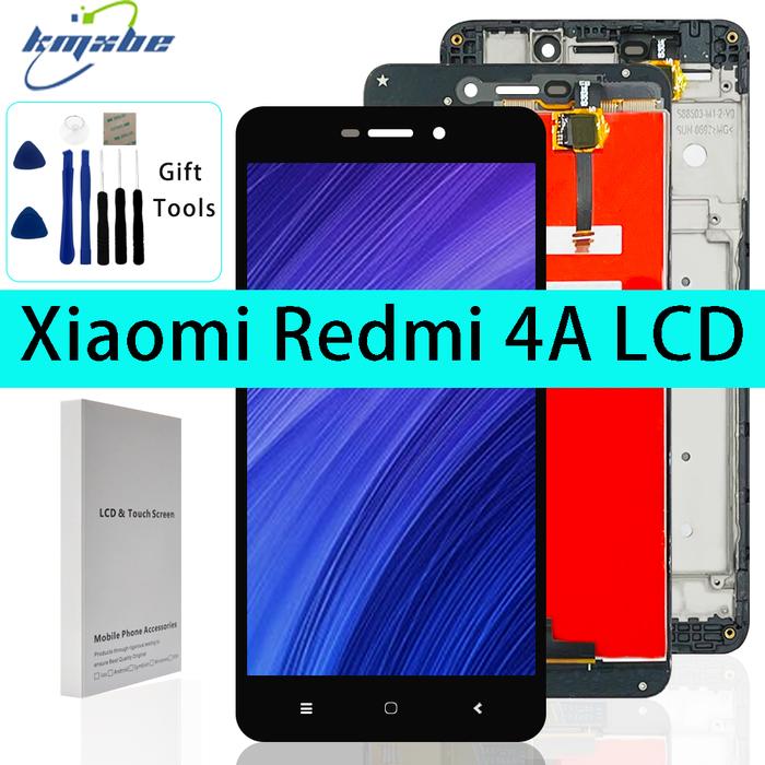 Kmxbe 5.0" Original LCD For Xiaomi Redmi 4A Display Touch Panel With