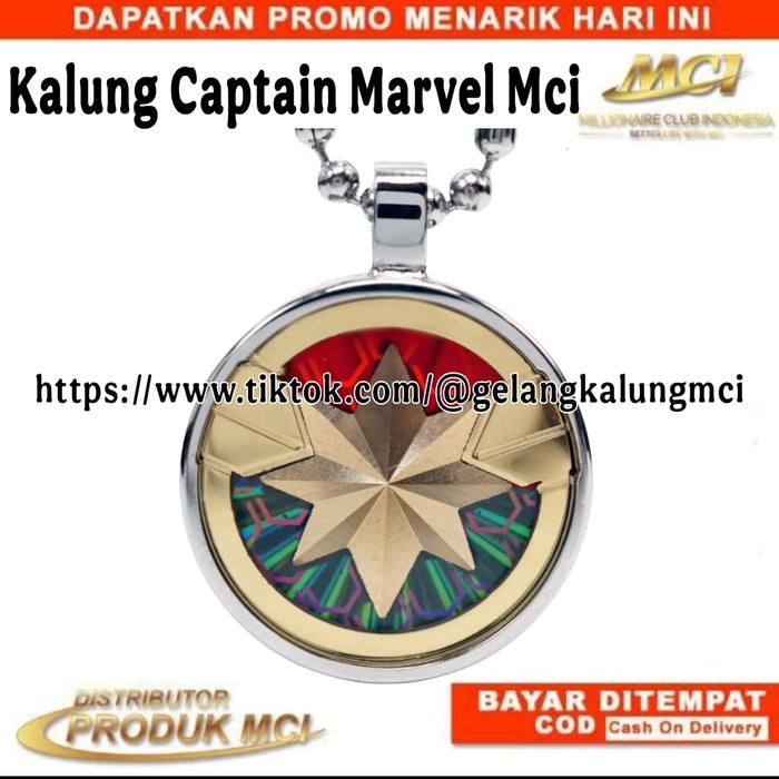 KALUNG CAPTAIN MARVEL MCI KALUNG KESEHATAN MARVEL KALUNG MCI ORIGINAL KALUNG KESEHATAN ANAK