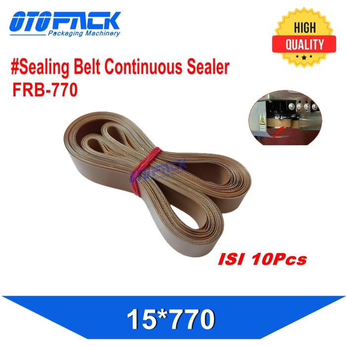 Teflon Belt 77cm Pita Sealer Machine Mesin Band Sealer FRB 770 Series