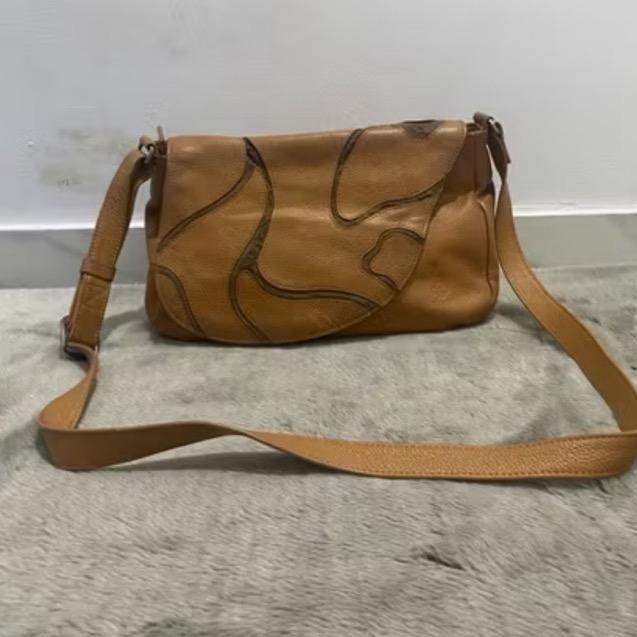 Sling bag coklat kulass dr bampo ori