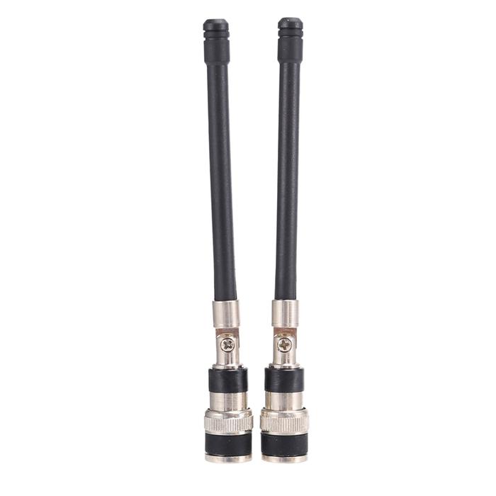 2 PCS BNC UHF Microphone Antenna for Shure PGX24 SLX24 SLX4 PG58 SM58