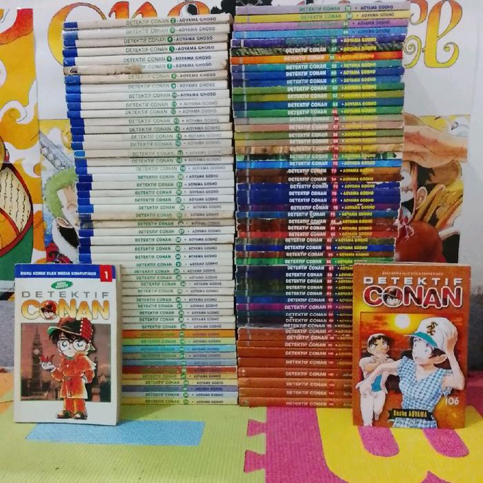 komik full set detektif Conan 1-106