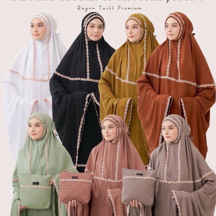 MUKENA AISYAH JUMBO |DLUSIA ORIGINAL