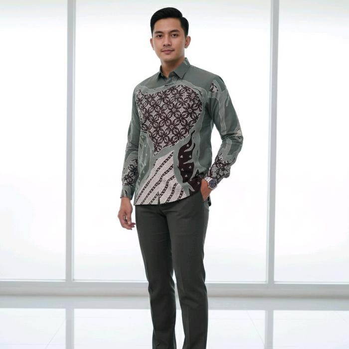 Batik 3 Saudara Kemeja Pria Lengan Panjang