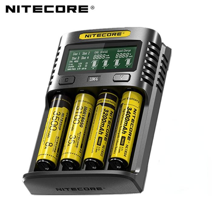 NITECORE UM2 UM4 Automatic Universal Quick Charger Intelligent USB