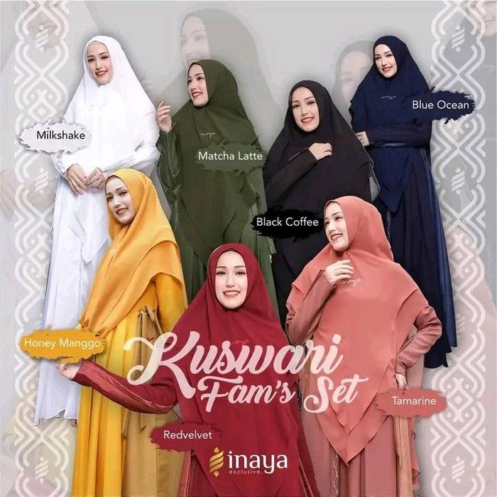 GAMIS KUSWARI SYAR'I TERBARU 2024