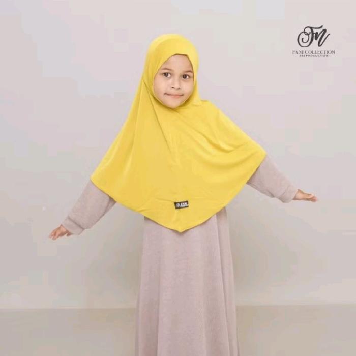 Amanda Hijab Dagu Anak/Hijab Dagu Anak Jersey/Hijab Anak Instan/Hijab Anak TK-SD