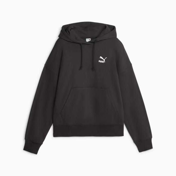 Promo / Terbaru Puma Classics Oversized Hoodie Tr Puma Black 62140601 / 20232 Non Cod