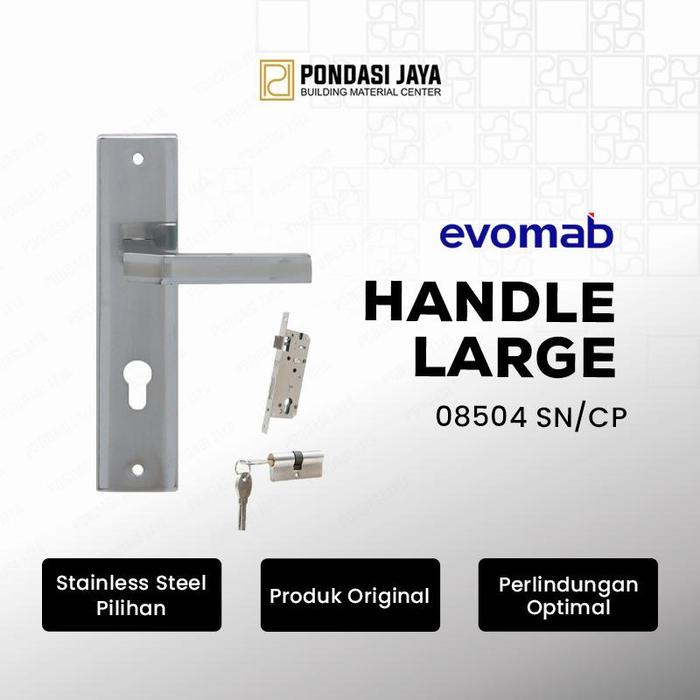 Evomab Handle Pintu Besar Set Accero 08504 SN Commercial Series
