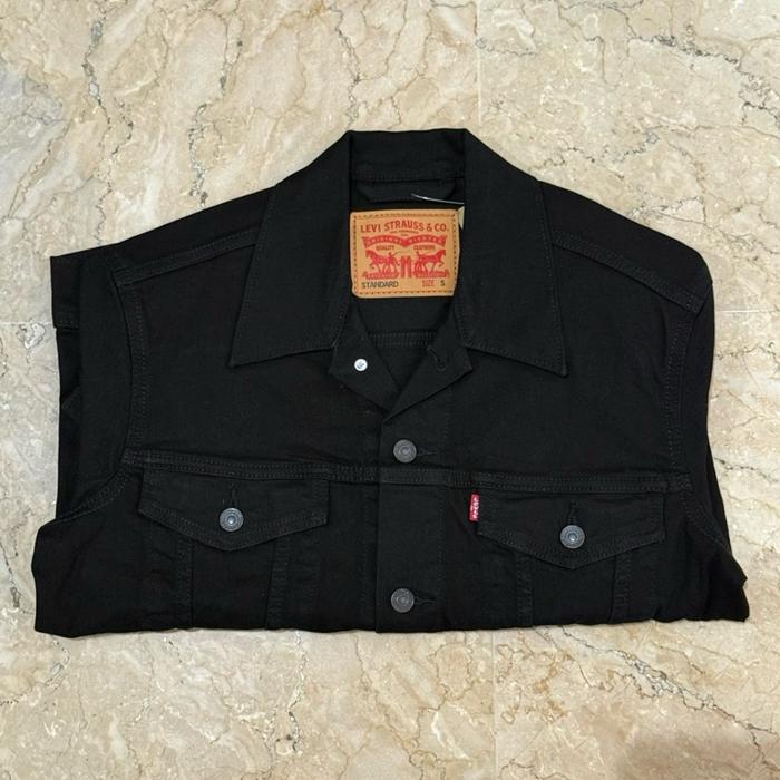 Levis Trucker Jacket Original Stretch Black 72334-0223