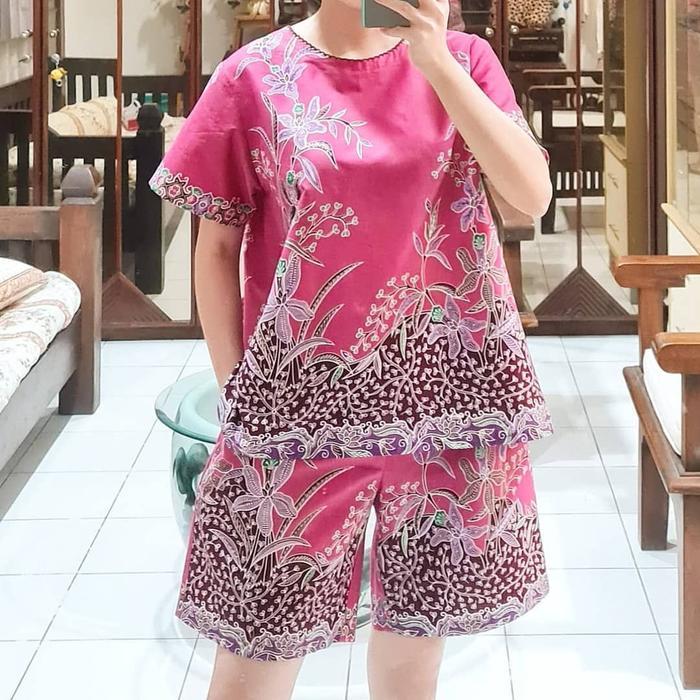 Setelan Batik Wanita Kekinian Viral Baju Tidur Wanita Dan Pakaian Wanita Dewasa Katun Premium Unggul