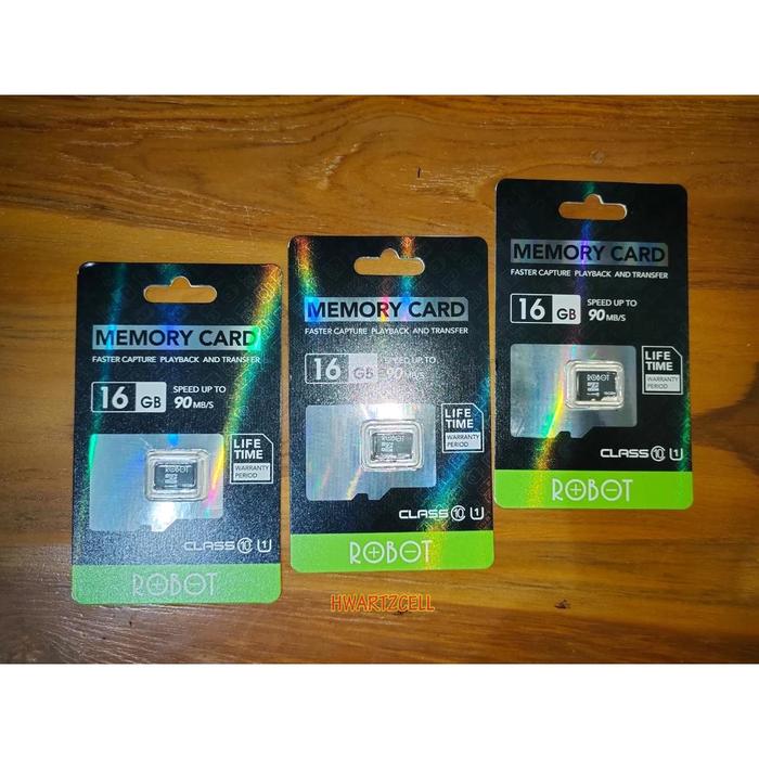 [HWARTZ]  MMC ROBOT MICRO SD 4GB 8GB 16GB 32GB ORIGINAL BERGARANSI RESMI
