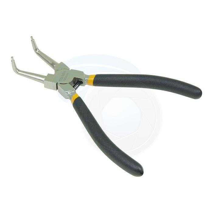 TANG SPI BENGKOK TUTUP / TANG SNAP RING INTERNAL BENGKOK / SNAP RING PLIERS BENT INTERNAL 7" 9" inch