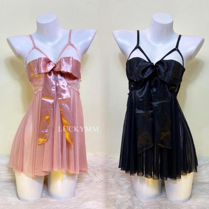 COD Lingerie Sexy Baju Tidur Lingerie Sexy Wanita / Sexy Lingerie Dress Transparan Baju Tidur Sexy W
