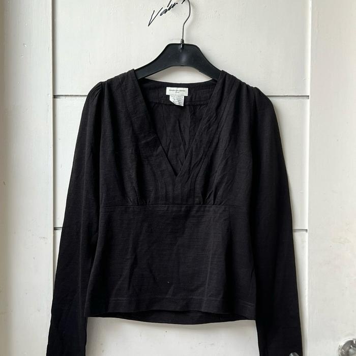 Dries Van Noten Black Tops