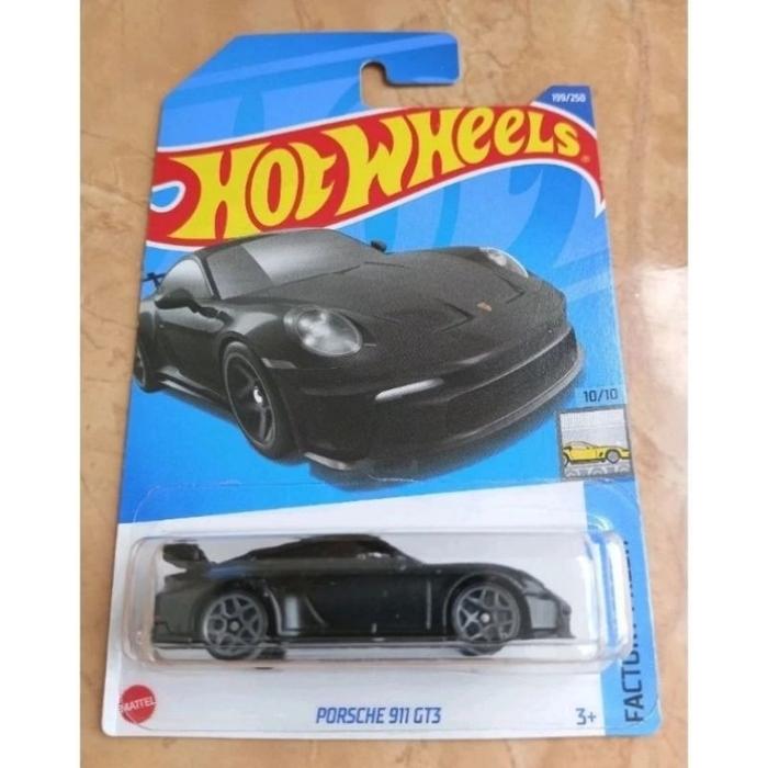 Hot Wheels PORSCHE 911 GT3 hitam / GT3 RS