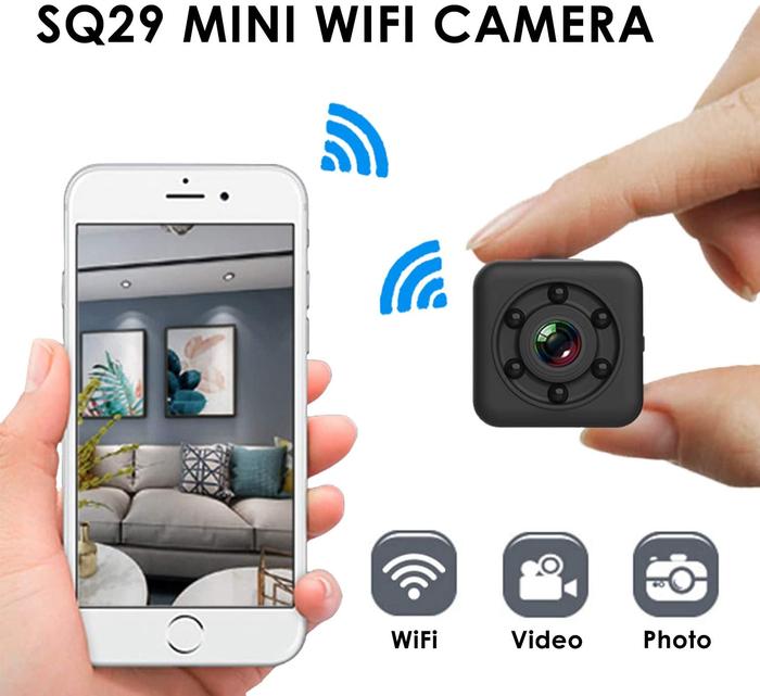 SQ29 Wifi Mini Camera HD Small Sensor Night Vision Camcorder Sport DV