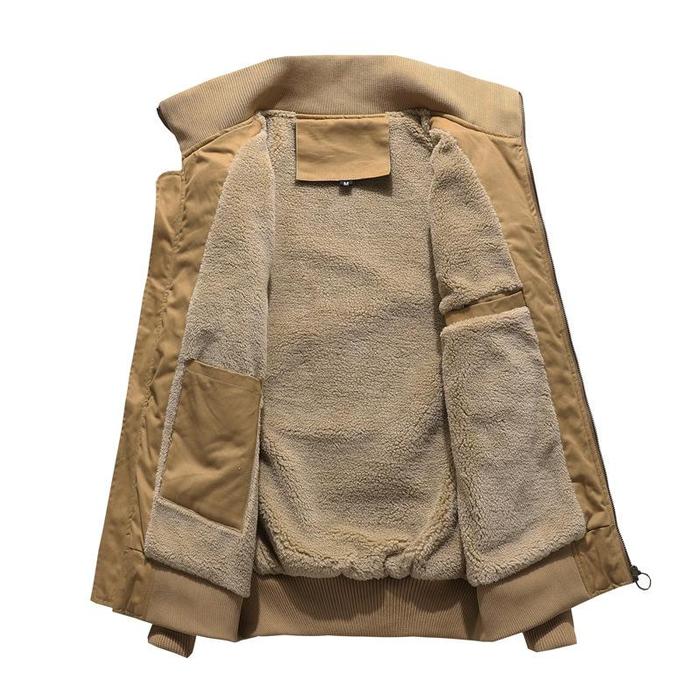 Fury Tank Jacket Men Thick Fleece Military Jackets Ww2