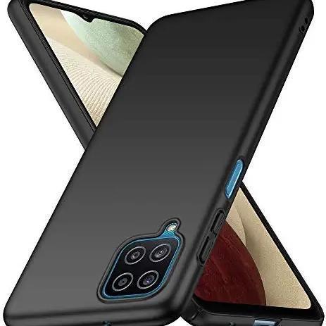 [HANYA CASING !] Phone Case Compatible With CASE SAMSUNG A12 2020 PREMIUM MATTE CASE SOFT BLACK DOFF