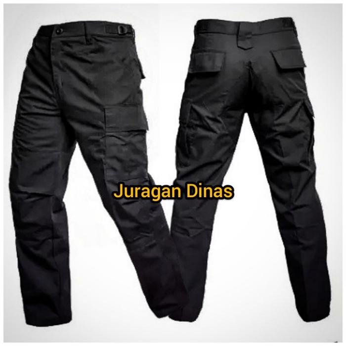 ~Harga Special~ CELANA PDL HITAM COKLAT TUA BIRU DONGKER BAHAN RIPSTOK/CARGO/HIKING/GUNUNG/LAPANGAN/