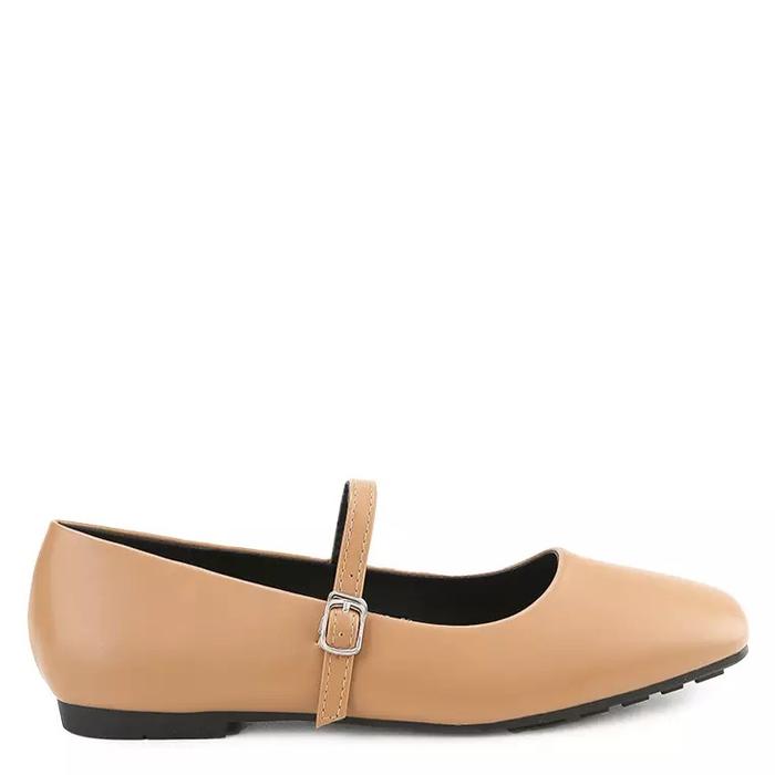 Studio Nine Flat Jelly Shoes Snl 10162 Brown