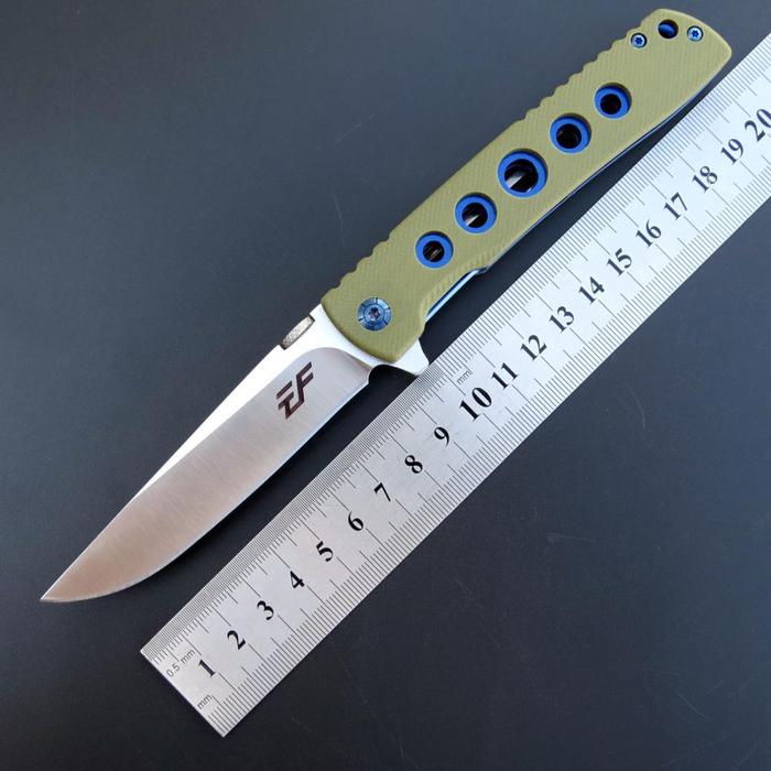 Eafengrow EF27 folding knife D2 Blade + G10 Handle pocket knife